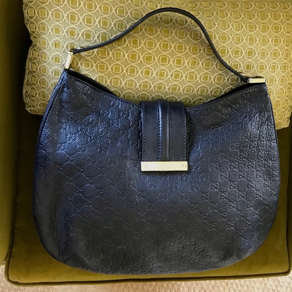 Gucci Handbags - GUCCI Guccissima Leather Hobo Bag